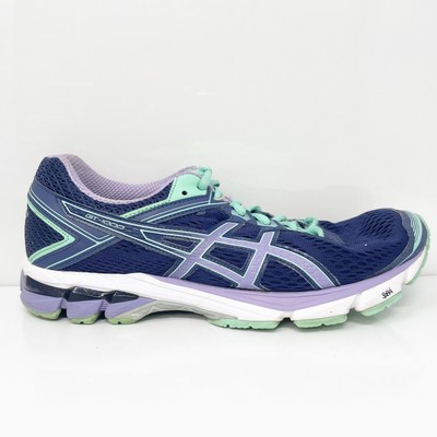 

Кроссовки Asics женские GT 1000 4 T5A7N синие кроссовки размер 10.5, Синий, GT 1000 4