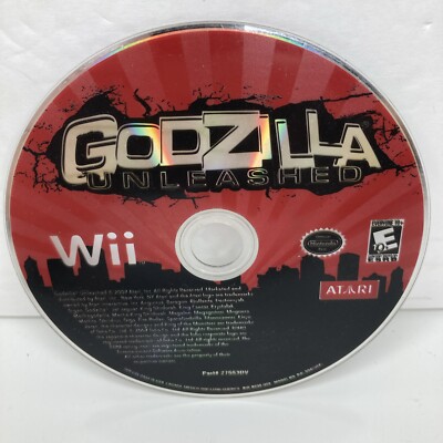 Godzilla: Unleashed (Nintendo Wii, 2007) DISC ONLY 