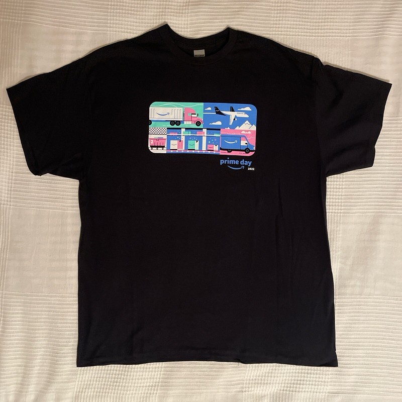 Amazon Prime Day 2022 Shirt Gildan Brand Size XL