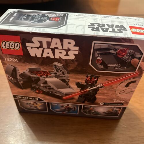 ::#129  LEGO Star Wars Sith Infiltrator Microfighter 75224 Building Kit (92...