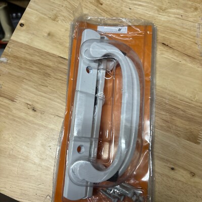 Prime-Line Patio Door Handle Offset Thumb Turn Diecast White