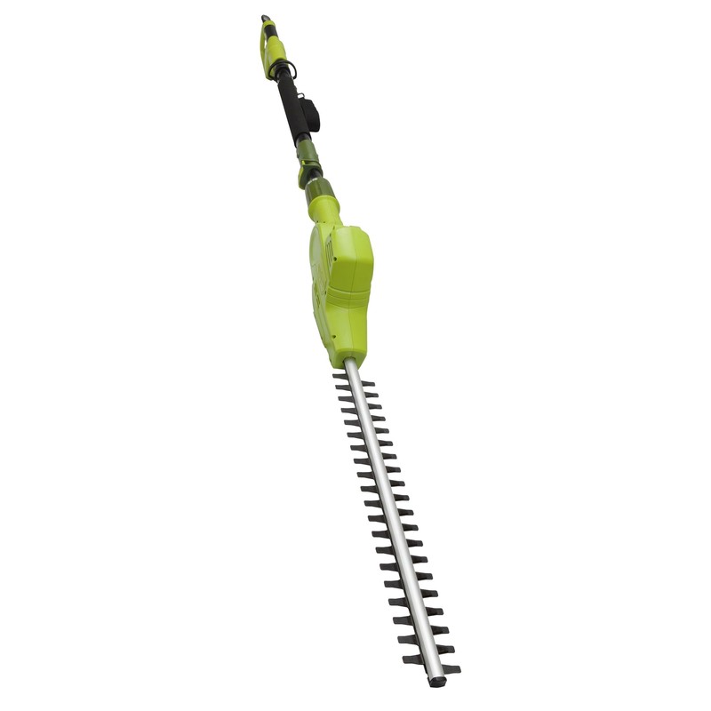 4 Amp Electric Telescoping Pole Hedge Trimmer 21 Inch Adjustable Durable Tool