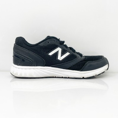 

New Balance Boys 455 KR455BWY Черные кроссовки для бега Размер 1 W, Черный, 455
