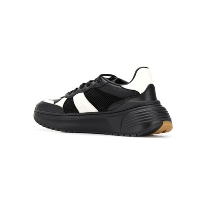 Pre-owned Bottega Veneta Speedster Athletic Sneakers In Black
