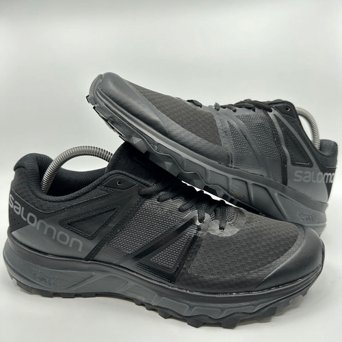 Salomon Trailster Men s Size 10.5 Black Hiking Trail Running Shoes