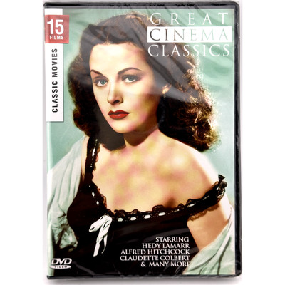 GREAT CINEMA CLASSICS (2012) 2-Discs 15 Films DVD - NIW Unopened