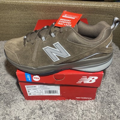 New Balance Men's 608 V5 Casual Comfort Cross Trainer, 9 4E X Wide , Chocolate