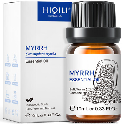 Myrrh Essential Oils 100% Pure Natural Aromatherapy Diffuser Skin Hair Care Bath