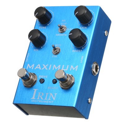 IRIN Overdrive Guitar Effect Pedal 2 Toggle Mode Switch K6U1