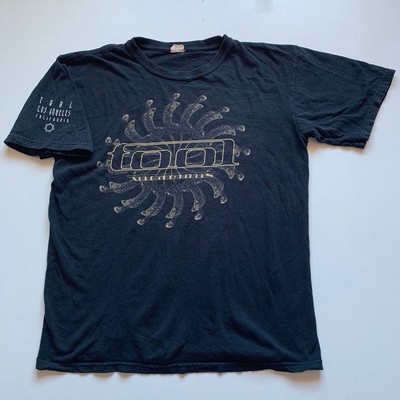 Купить vintage 2000s tool salival double sided rock band t shirt  