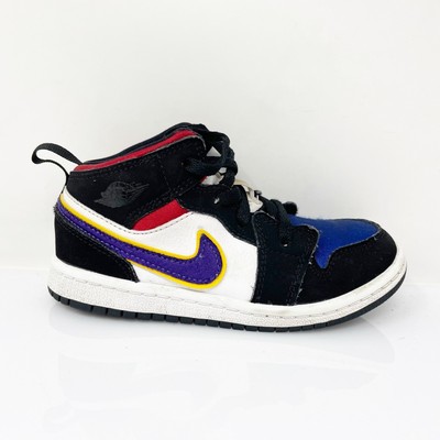 

Черные повседневные кроссовки Nike Boys Air Jordan 1 Mid SE BQ6933-005, размер 9C, Черный, Air Jordan 1 Mid SE