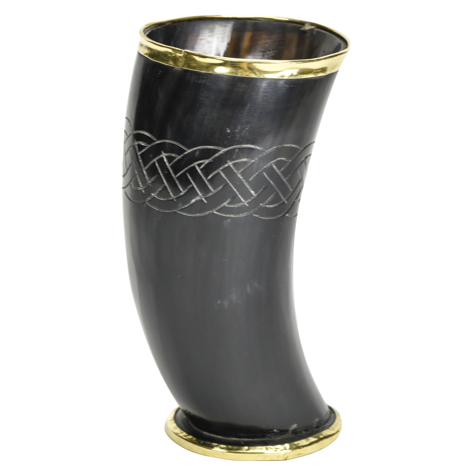 Norse Viking The Hooded Raven Tankard  Ceremonial Drinking Horn Cup / Mug
