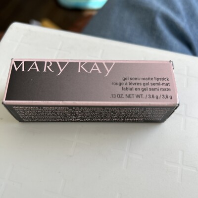 Brand New In Box Mary Kay Poppy Please Gel Semi Matte Lipstick