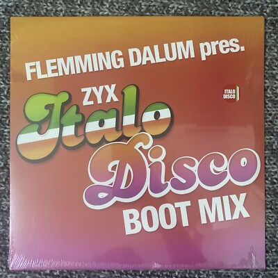 Italo Disco Boot Mix Lp SEALED Various 2019  Italo Disco ZYX New