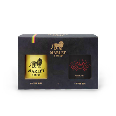 Marley Coffee Organic One Love Gift Box & Marley Coffee Mug