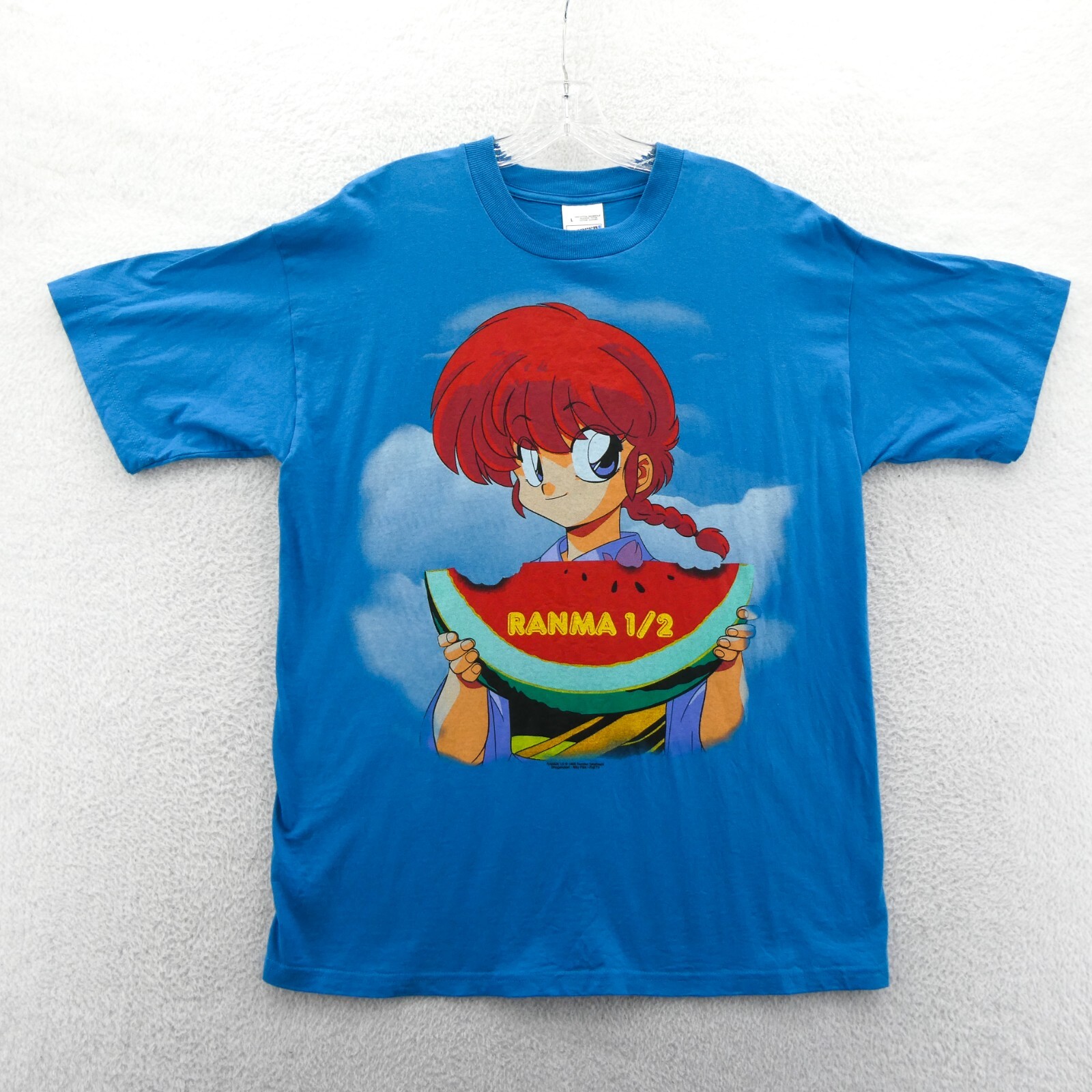 90s vtg vintage らんま 1/2 Pちゃん T shirt XL 90s vtg vintage らんま 1/2 Pちゃん T shirt XL