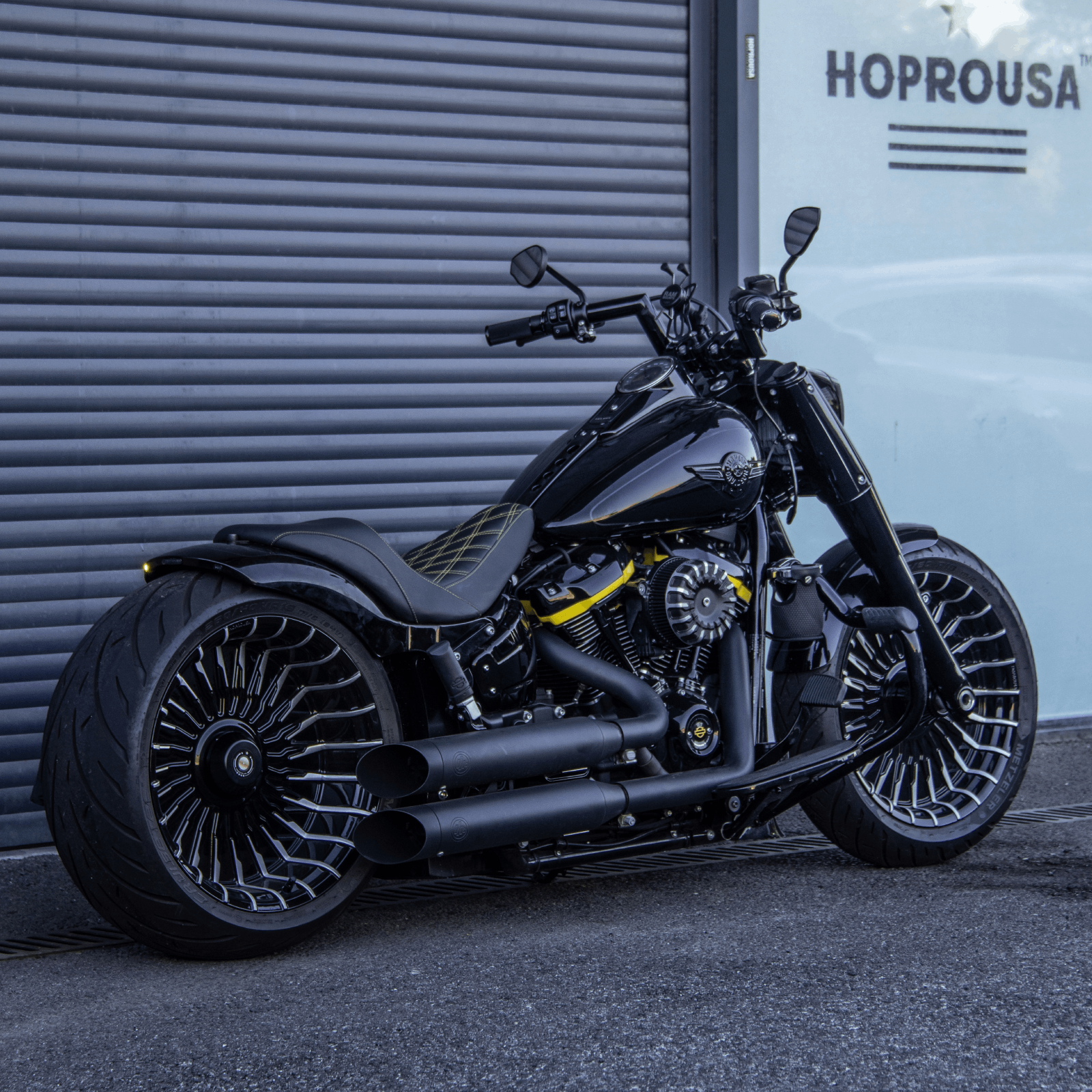 Hoprousa 2018-2021 Harley Fatboy Breakout Single-side Hoprousa 2018-2021 Harley Fatboy Breakout Single-side