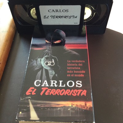 Carlos El Terrorista, VHS. Rare Film In Spanish, Inspired By A True Story!