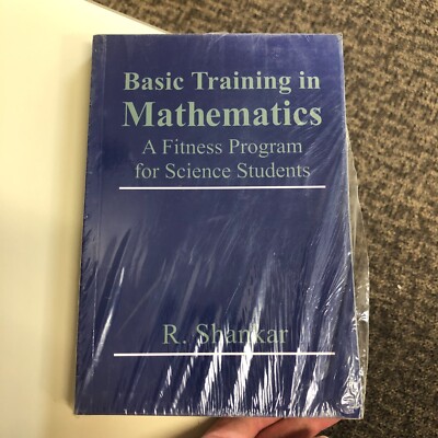 Basic Training in Mathematics: A Fitness Program for Science Students, Paperback