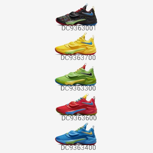

Nike Zoom Freak 3 NRG EP UNO 50th Multicolor Men Basketball Shoes Sneaker Pick 1, Zoom Freak 3 Nrg Ep