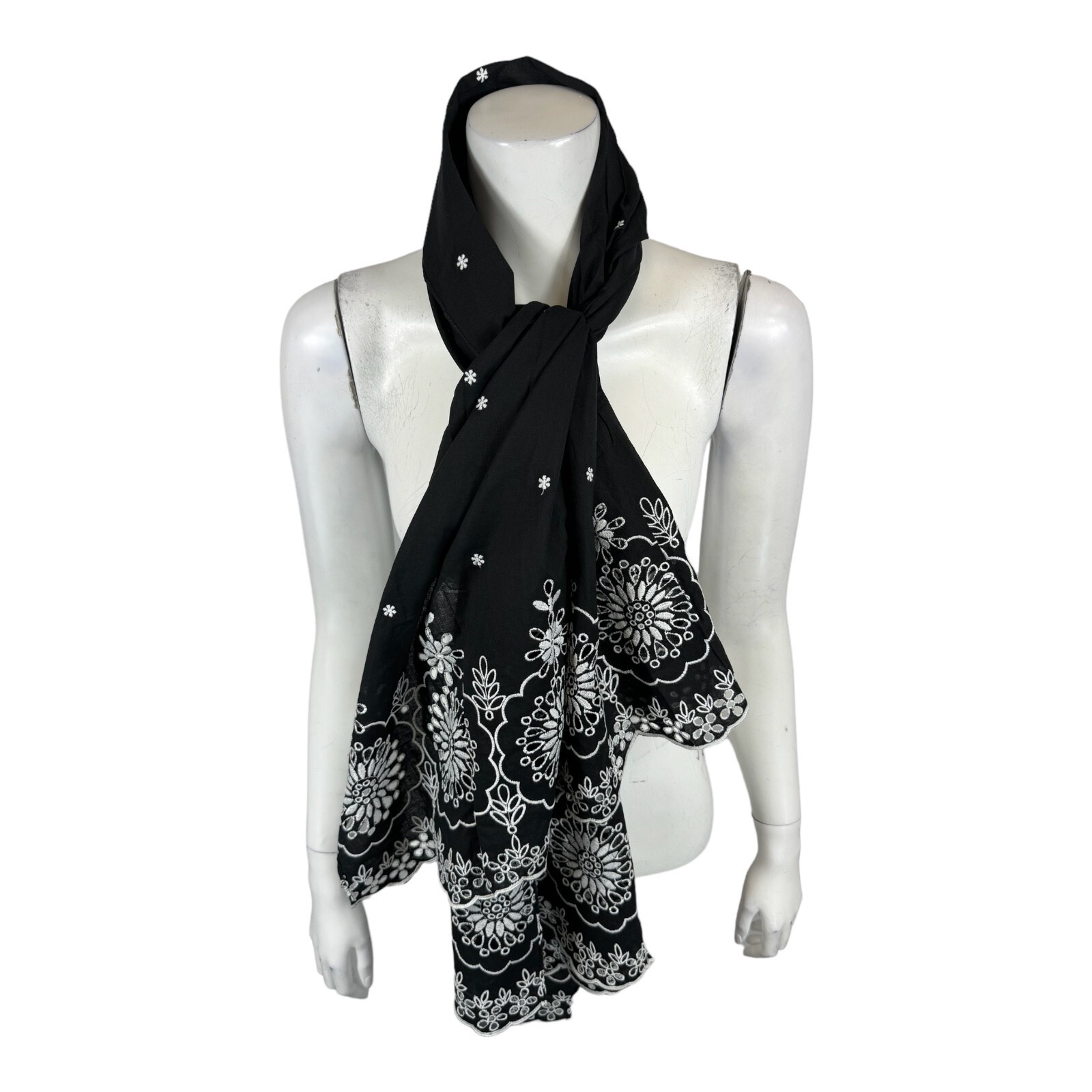 janesmith✨cotton polyester lace scarf janesmith✨cotton polyester