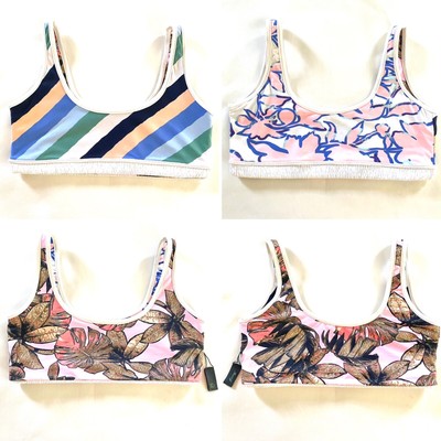 Maaji Reversible Print Bikini Top Size S