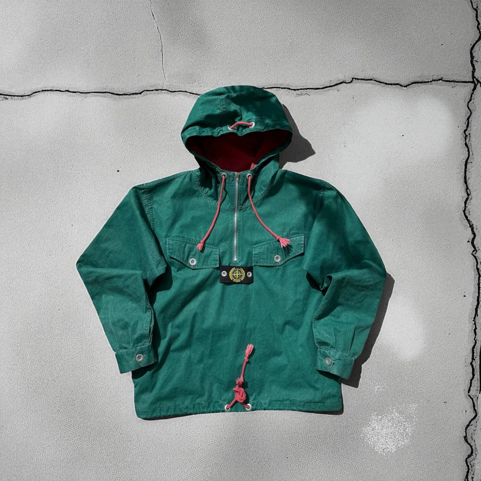 green　stone  tela stella size M Stone Island 30th Anniversary Green Tela Stella – Holsales