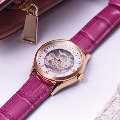 Pre-owned Thomas Earnshaw Ladies Isabella Stainless Steel 35mm Automatic Wristwatch