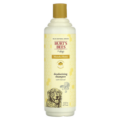 Manuka Honey Deodorizing Shampoo with Charcoal, For Dogs, Milk & Honey, 16 fl oz