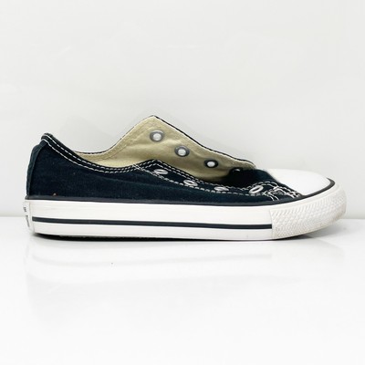 Converse Boys Chuck Taylor All Star OX 7J235 Черные повседневные кроссовки, размер 9