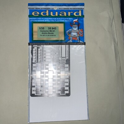 Eduard 1/35 (35943) Centurion Mk. 5/1 Ammo Boxes For AFV CLUB 35100 Kit
