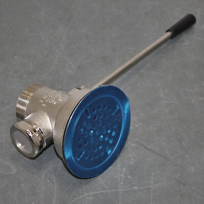 Encore Lever Drain Assembly D10-7400, 1-1/2'' Pipe, Nickel Plated Stainless Brass