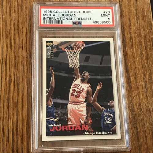 1995 Upper Deck Collectors Choice MICHAEL JORDAN #20 French