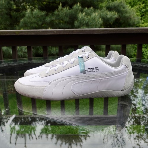 

Puma MAPF 1 Speedcat (мужской размер 13) Белые спортивные кроссовки, Белый, PUMA MAPF