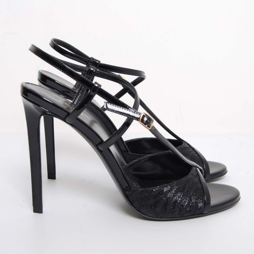 【関税&送料込】Celine Strappy Jewel Leather Sandals CELINE LYMPIA STRAPPY JEWEL SANDAL IN CALFSKIN - | CELINE
