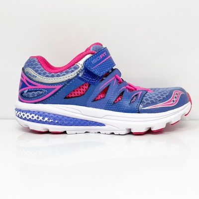 Кроссовки Saucony Girls Zealot 2 55524 синие кроссовки размер 10,5 м