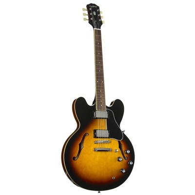 Epiphone Inspired by Gibson ES-335 Vintage Sunburst - Halbakustik Gitarre