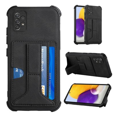 For OPPO REALME 8i C21Y C12 C20 C21 C2 C15 C17 C11 Leather Card Stand Ring Case