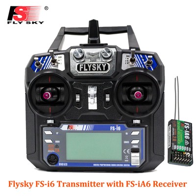 Flysky FS-i6 AFHDS 2A 2.4GH 6CH RC Transmitter FS-iA6 Receiver for RC Plane R9J3