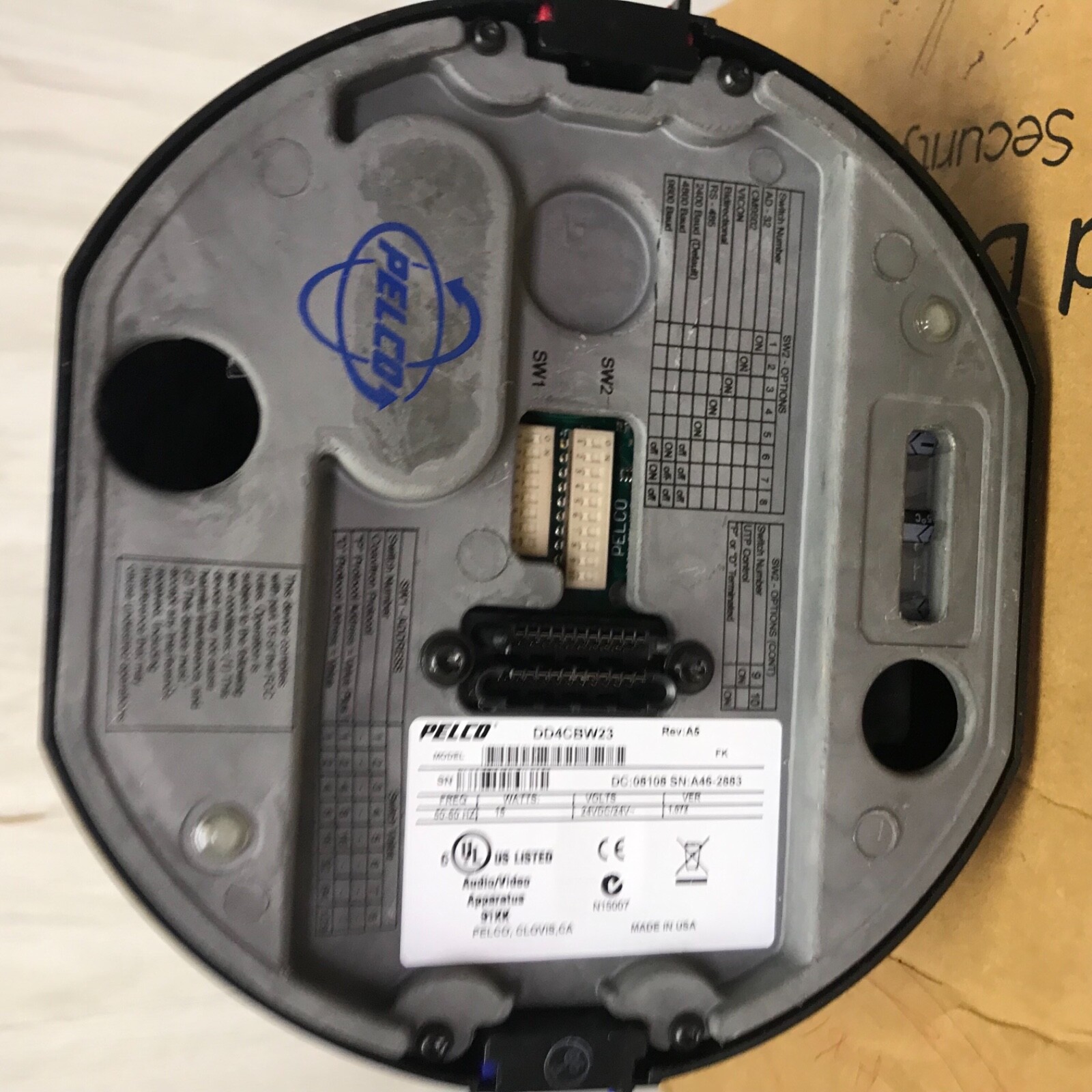 NEW PELCO DD4CBW23 SPECTRA IV SE 23x D/N WIDE DYNAMIC RANGE PTZ CAMERA $3240