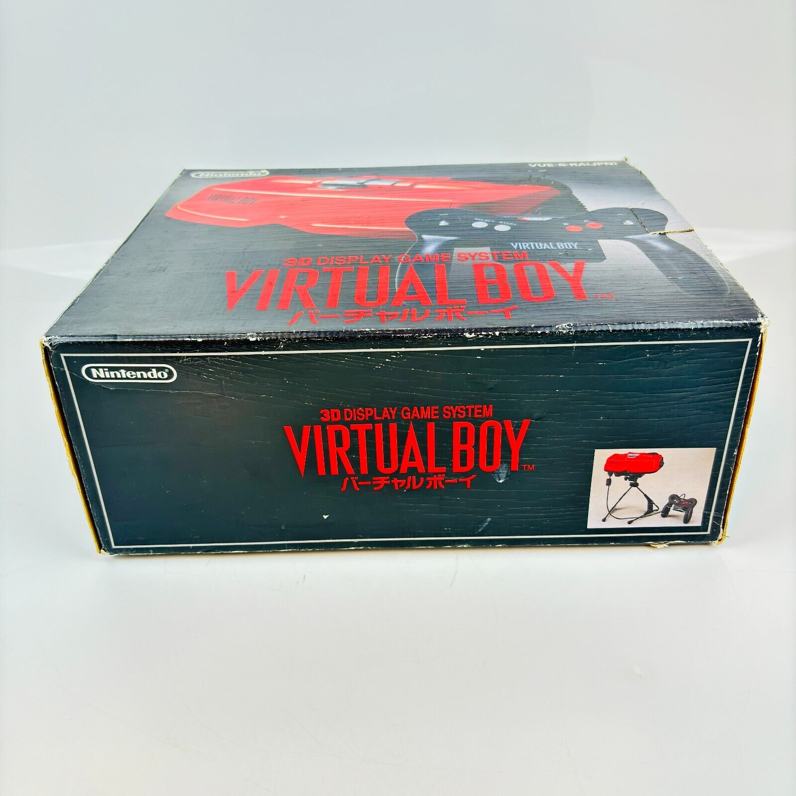 Nintendo Virtual Boy VUE-S-RA Game System Black Red JAPAN Nintendo Virtual Boy VUE-S-RA Game System Black Red JAPAN