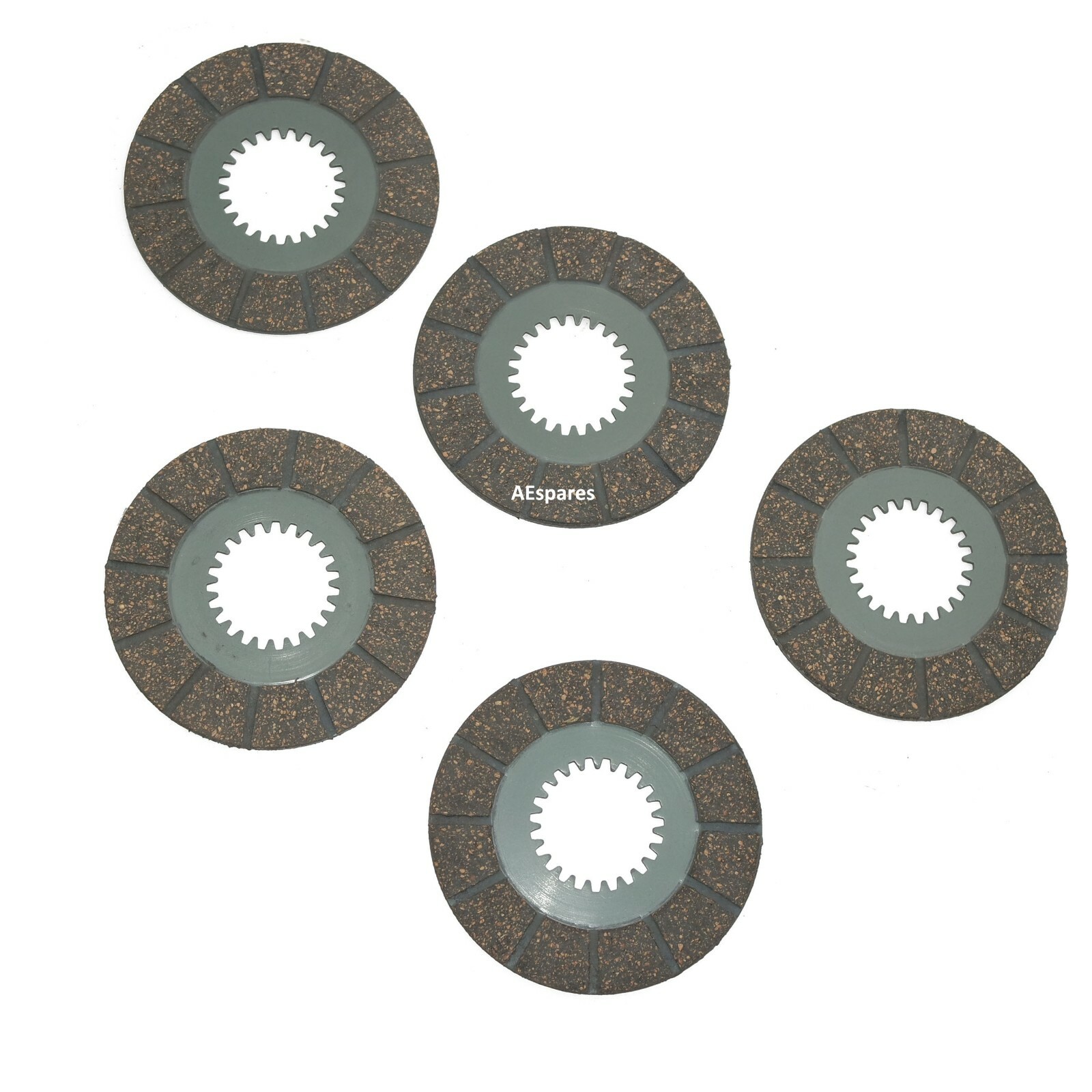 Clutch Friction Plate Set Of 5 Unit Fits BSA Bantam D1 D3 D5 D7 D10 D14 B175  