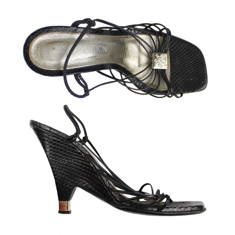 louis vuitton strap sandals womens