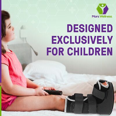 NEW Mars Wellness Premium Pediatric Cam Walker Fracture Ankle Boot