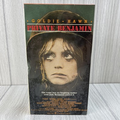 vintage 1990 PRIVATE BENJAMIN VHS tape Goldie Hawn **SEALED**