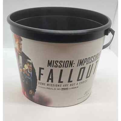 2018 Mission Impossible: Fallout popcorn bucket RARE