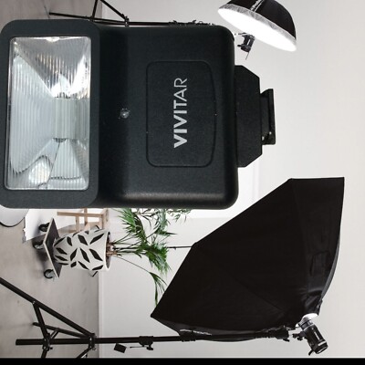 Vivitar V319AF-NOC Digital Concepts Slave Flash Bracket Digital Camera New