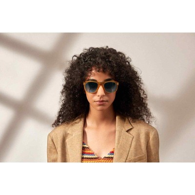 Pre-owned Persol Steve Mcqueen 714sm 204/s3 Opal Yellow Blue Polarized Sunglasses Folding