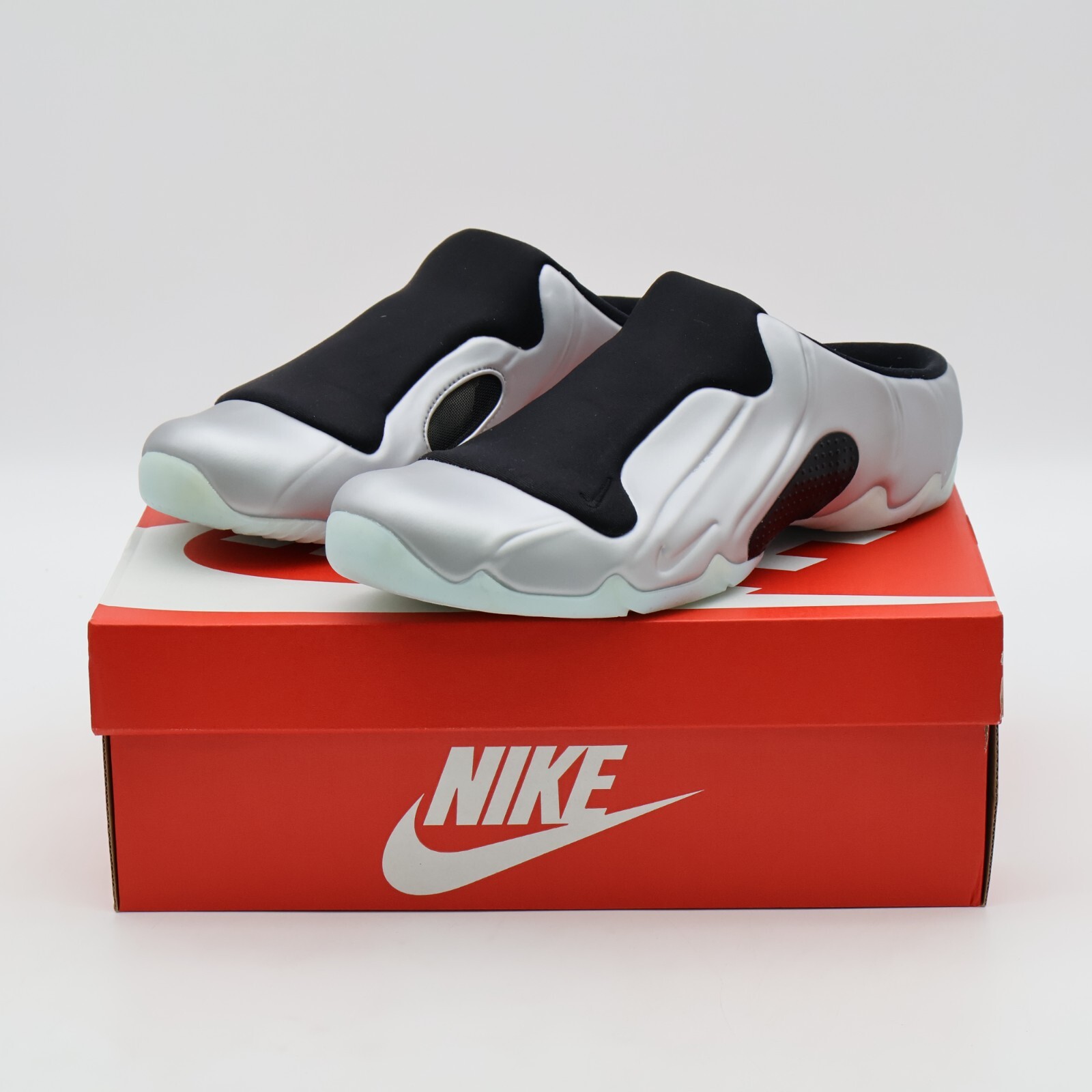FQ8257-002 Nike Clogposite Chrome and Black (Men's) | eBay FQ8257-002 Nike Clogposite Chrome and Black (Men's) | eBay