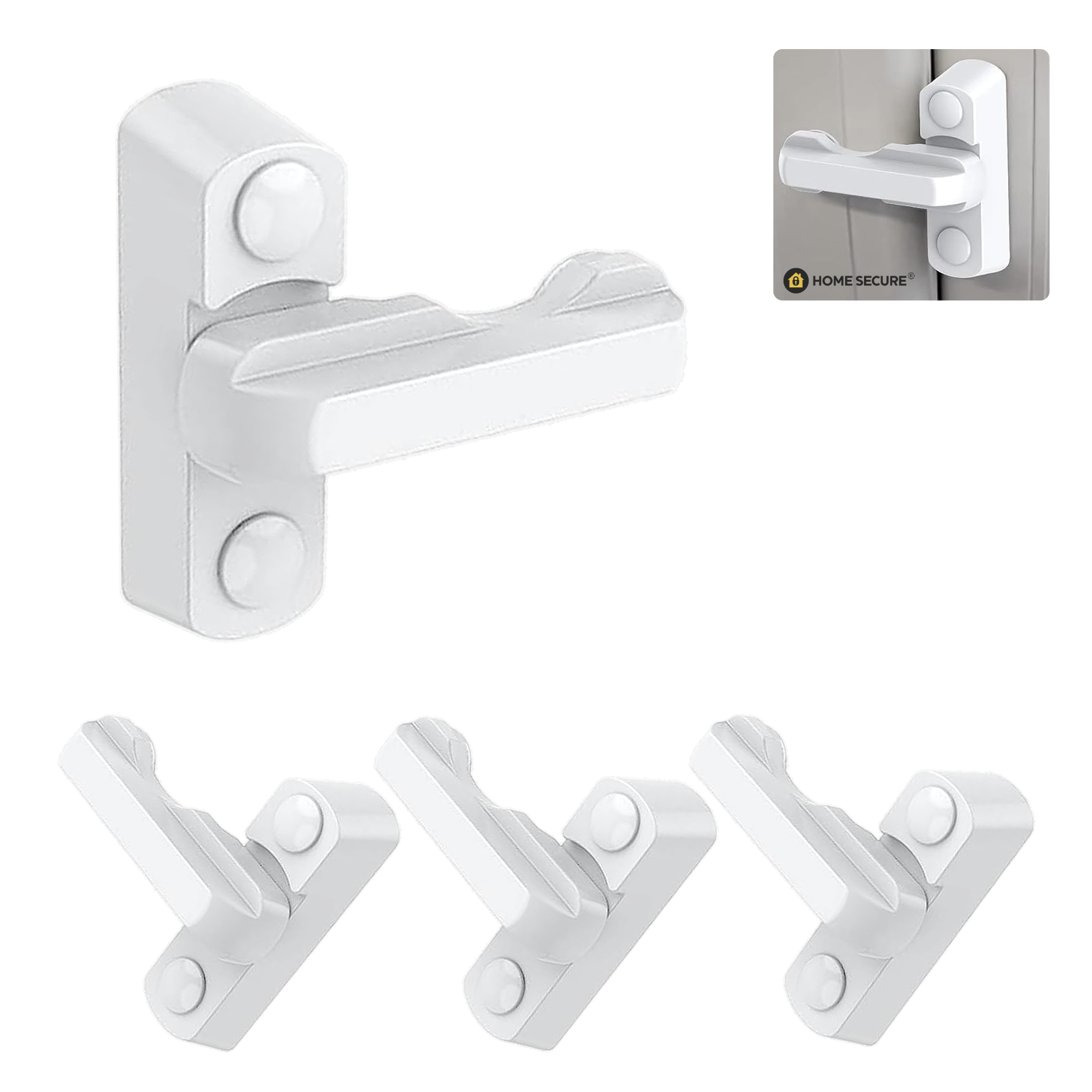 Sash Jammers uPVC Window & Door Locks for Added Security. Free Delivery X 4